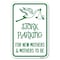 Signmission Stork Parking for New Mothers and Mothers to Be Heavy-Gauge Alum. Sign, 12" x 18", A-1218-22836 A-1218-22836 - alternate 1